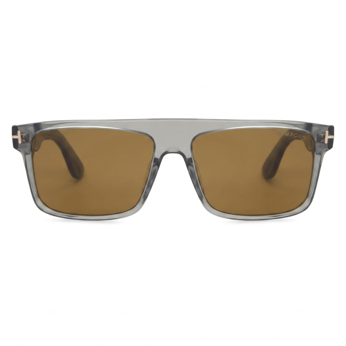 Tom Ford Gray Rectangle Sunglasses Unisex, 58mm, Photo 2