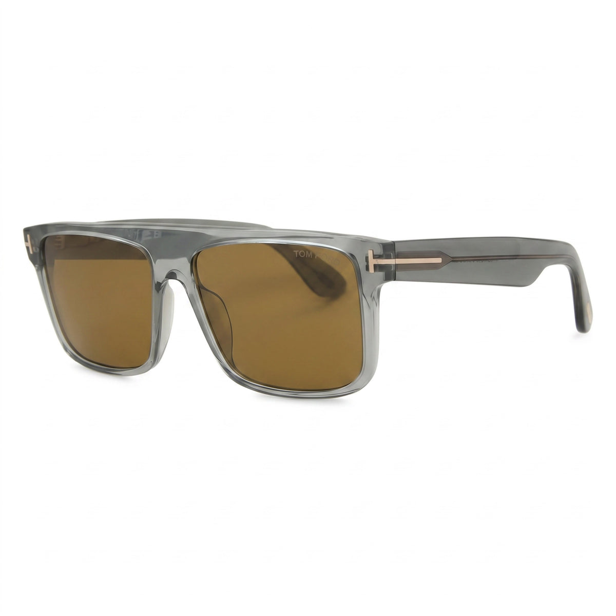 Tom Ford Gray Rectangle Sunglasses Unisex, 58mm, Photo 1