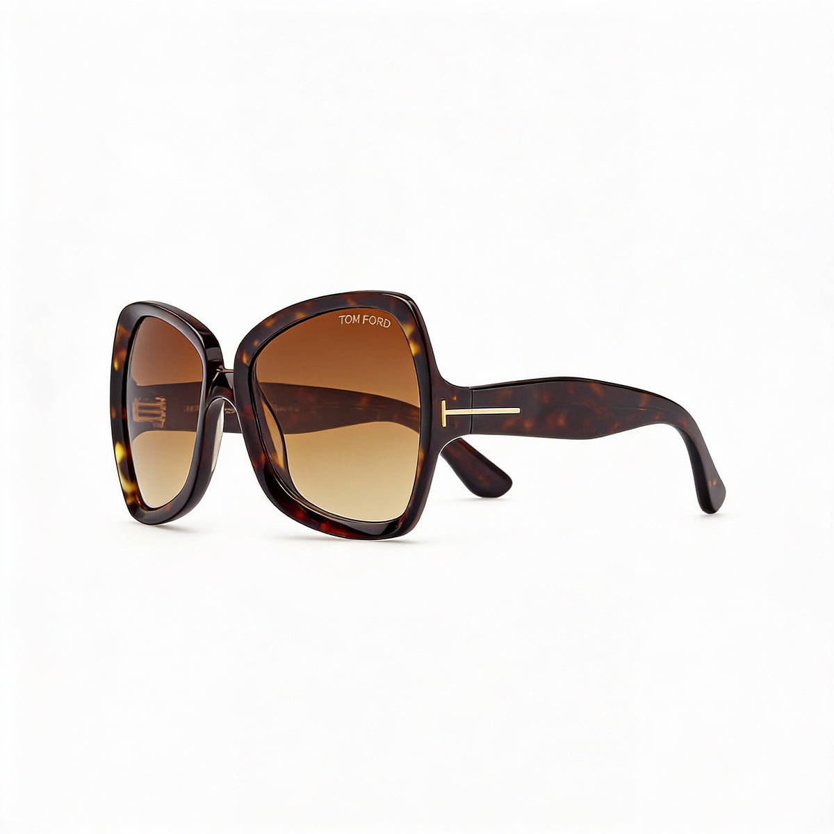 Tom Ford Havana Butterfly Sunglasses for Women, 60mm, Photo 2