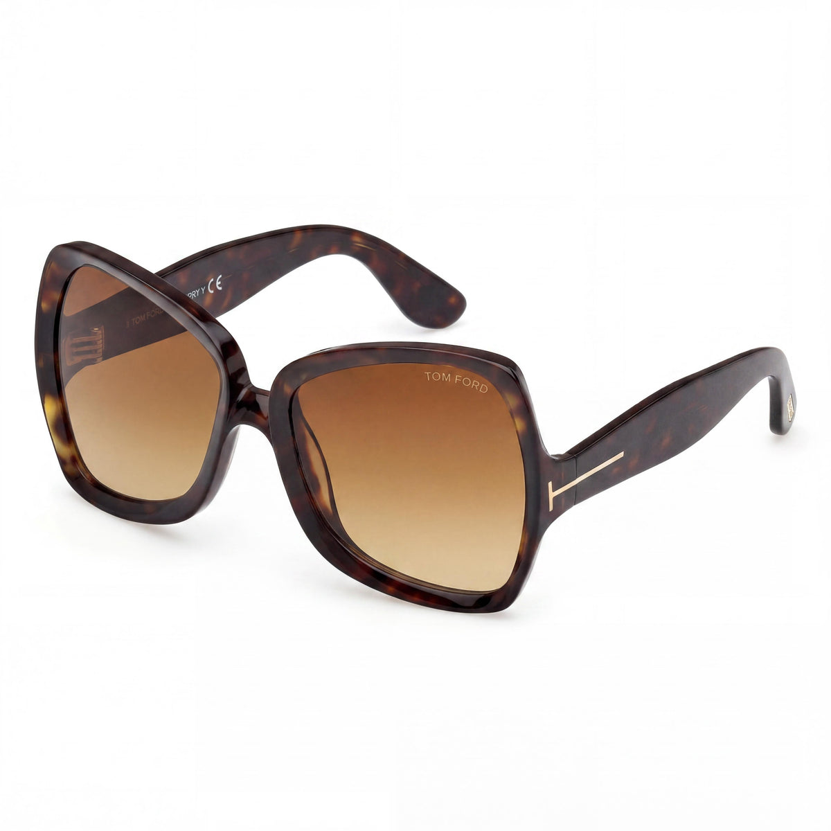 Tom Ford Havana Butterfly Sunglasses for Women, 60mm, Photo 1