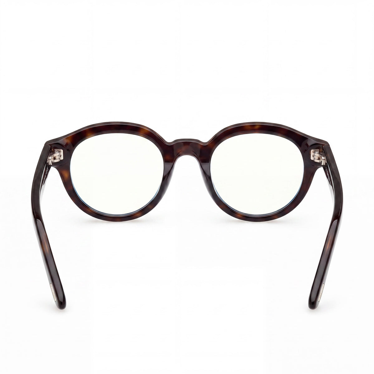 Gafas redondas unisex Tom Ford Dark Havana, filtro azul de plástico 49 mm, Photo 3