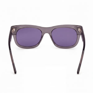 Tom Ford Marshall-02 Rectangle Sunglasses Men — side view, Non-Polarized Dark Blue lens
