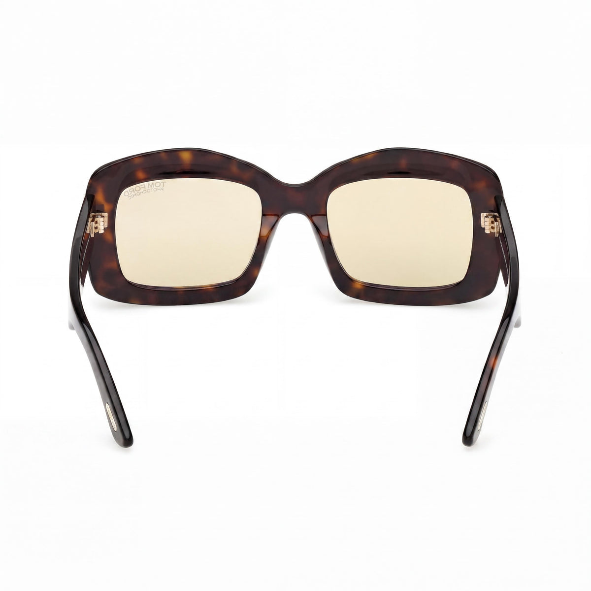 Tom Ford Modern Dark Havana Rectangle Sunglasses for Men, 53mm, Photo 3