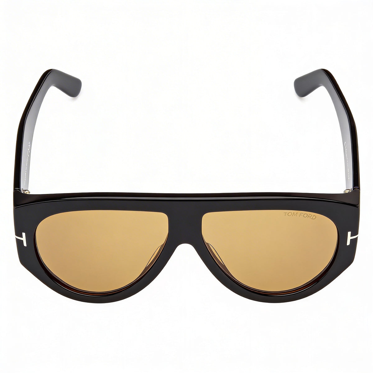 Tom Ford TF1044 Shiny Black/Brown Aviator Sunglasses Unisex, 60mm, Photo 2