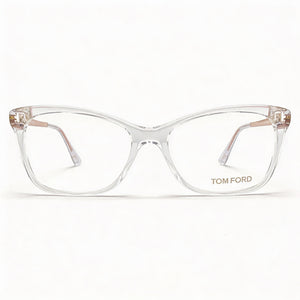Tom Ford TOM FORD Cat Eye Eyeglasses for Women — front view, Plastic