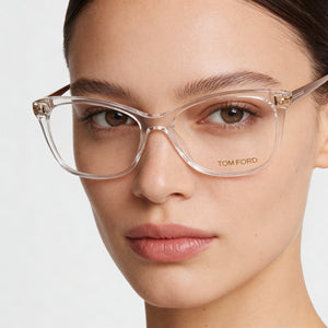 Tom Ford TOM FORD Transparent Eyeglasses Women — lifestyle wear, office and reading