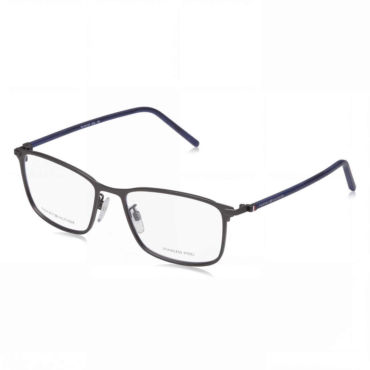 Gafas rectangulares Tommy Hilfiger 106917 negro mate para hombre, Photo 1