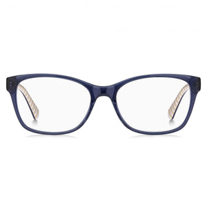 Tommy Hilfiger 106945 Rectangle Eyeglasses for Women — front view, Plastic