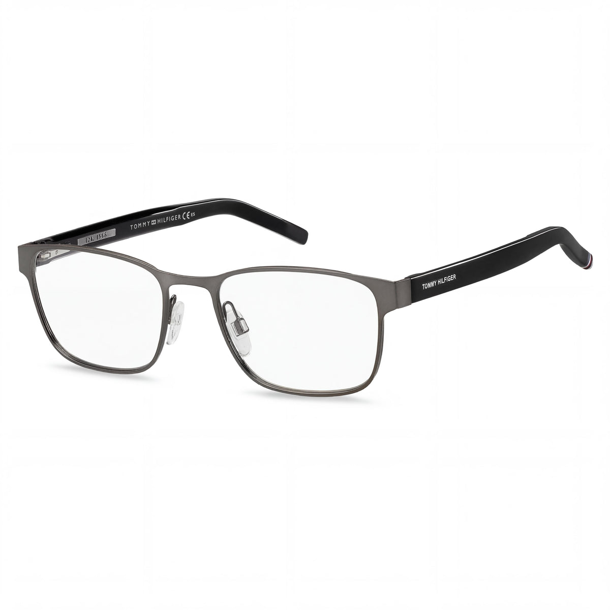 Gafas rectangulares Tommy Hilfiger 1769 plateadas para hombre, 55 mm, Photo 1