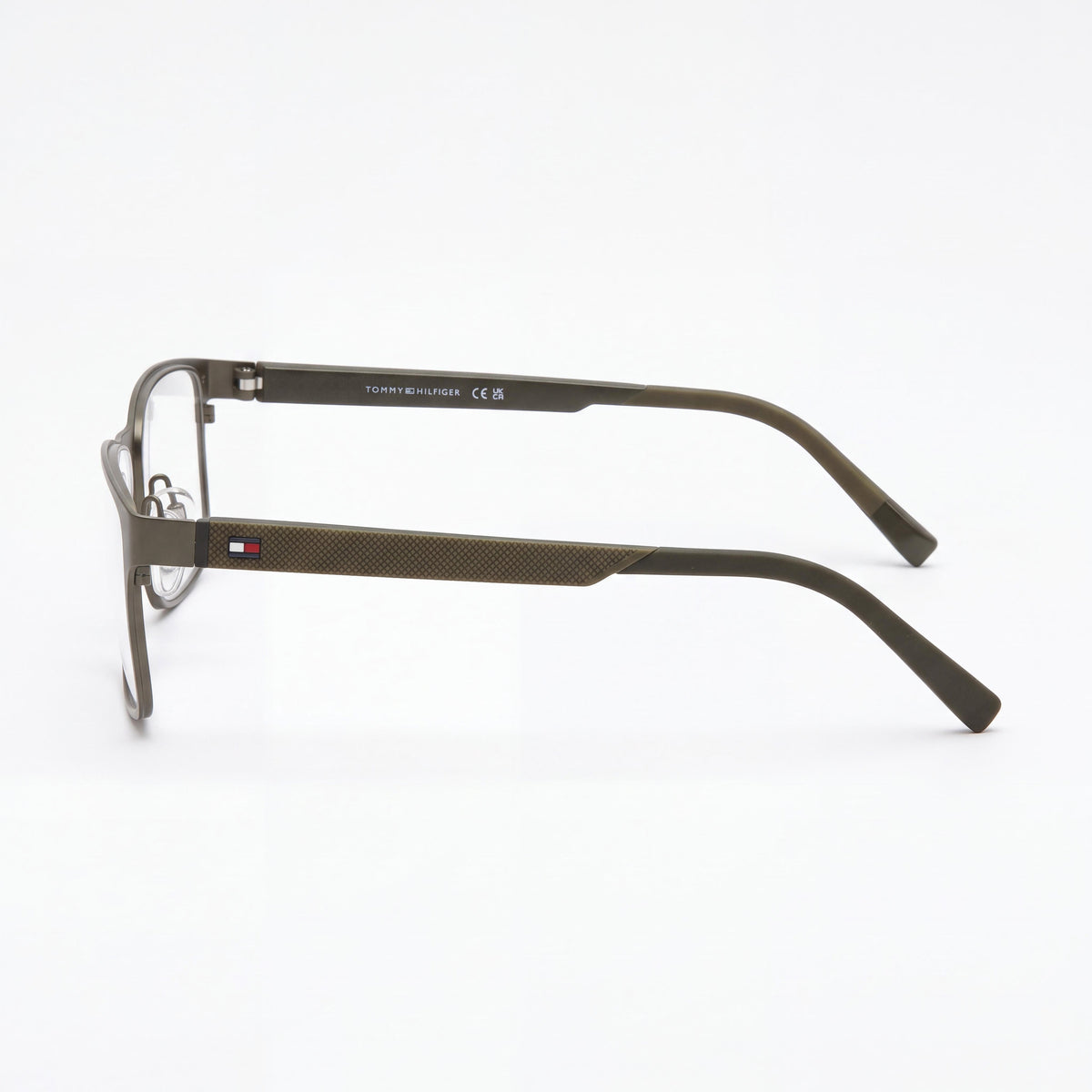 Gafas de sol Tommy Hilfiger 2146 cuadradas para mujer en poliamida gris y negro con lentes negro rutenio mate de 54 mm, Photo 2