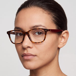 Tommy Hilfiger 2162 Rectangle Eyeglasses Unisex — interior view, Polycarbonate demo lenses