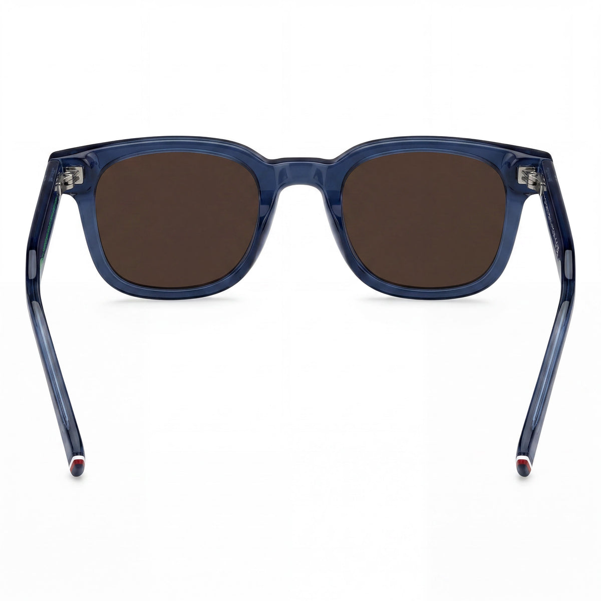 Gafas de sol cuadradas Tommy Hilfiger 2126/S casuales en azul/marrón para mujer, 48 mm, Photo 3