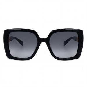 Tommy Hilfiger Classic Rectangle Sunglasses for Women — front view, Acetate frame