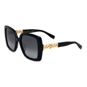 Tommy Hilfiger Classic Black Rectangle Sunglasses for Women