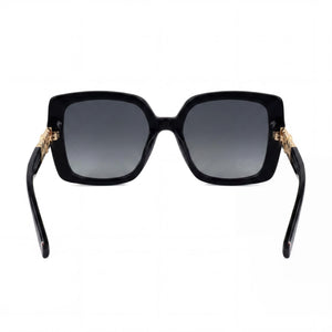 Tommy Hilfiger Classic Rectangle Sunglasses for Women — interior view, lens detail