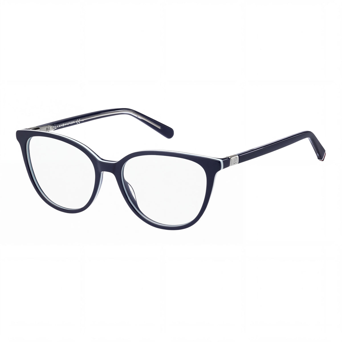 Gafas graduadas cuadradas Tommy Hilfiger Classic Blue, unisex, 53 mm, Photo 1