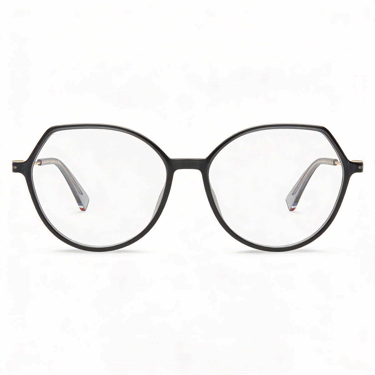 Gafas graduadas Tommy Hilfiger redondas geométricas grises para mujer, 54 mm, Photo 2