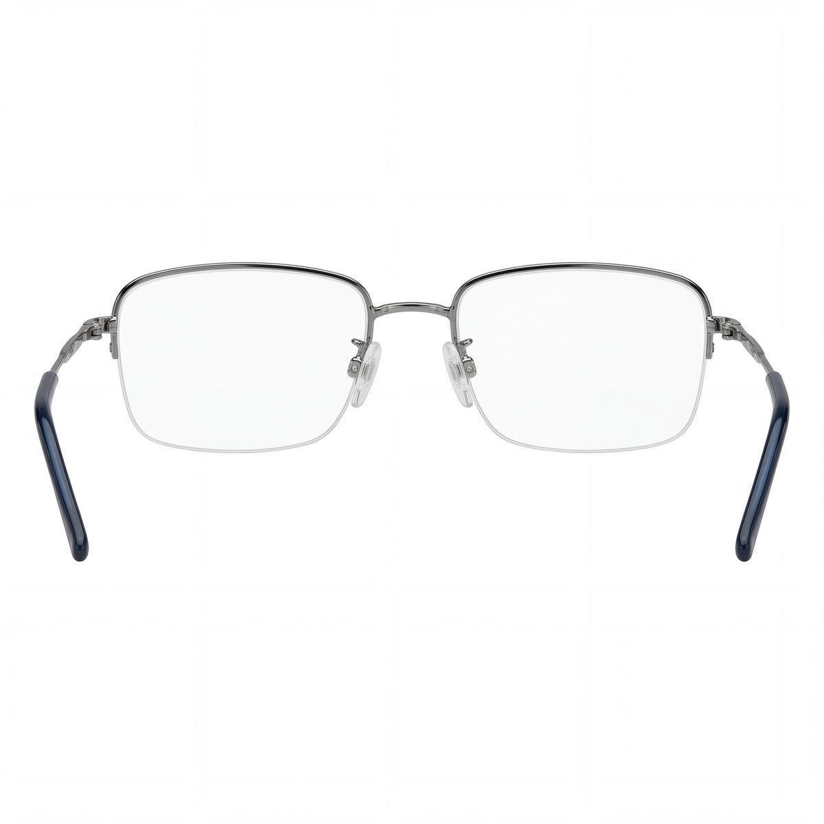 Tommy Hilfiger Modern Ruthenium Rectangle Eyeglasses for Men, 56mm, Photo 3