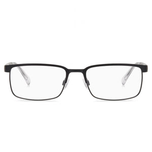 Tommy Hilfiger TH 1235 Rectangle Eyeglasses Unisex — front view, Metal