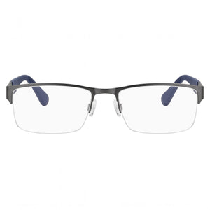 Tommy Hilfiger Th 1524 Rectangle Eyeglasses Unisex — front view, Alloy Steel
