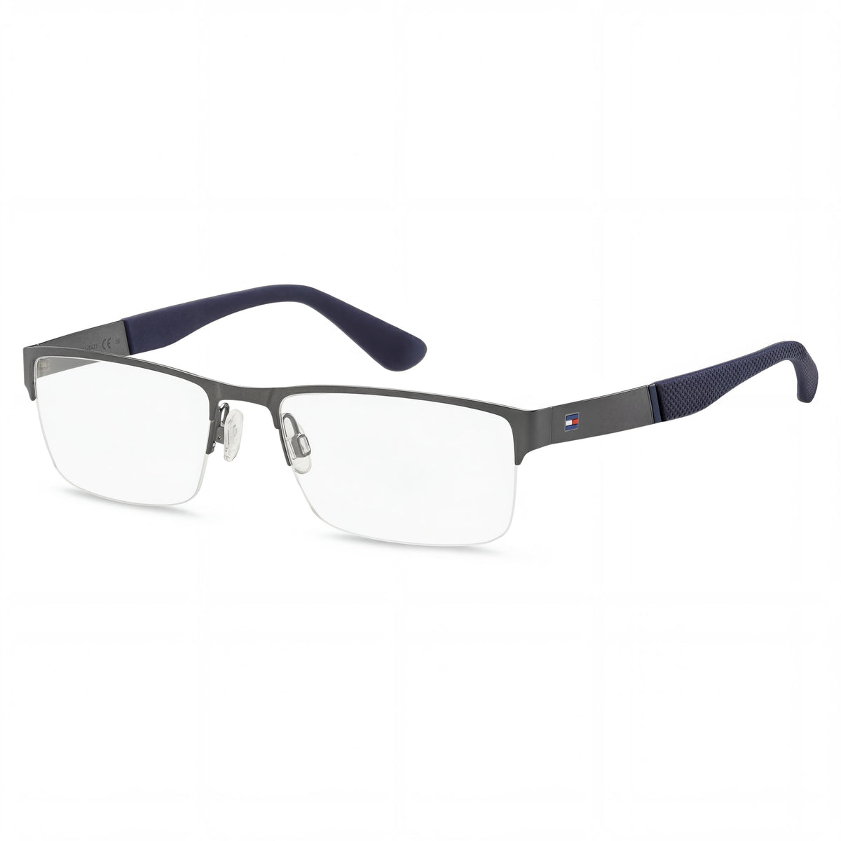 Tommy Hilfiger Th 1524 Dark Ruth Rectangle Eyeglasses Unisex, 52mm, Photo 1