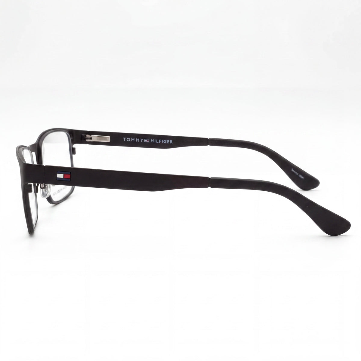 Gafas Tommy Hilfiger Th 1543 rectangulares negro mate unisex, 54 mm, Photo 2
