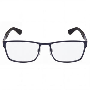 Tommy Hilfiger Th 1543 Rectangle Eyeglasses for Men — front view, Alloy Steel