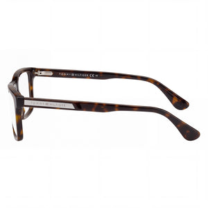 Tommy Hilfiger Th 1549 Rectangle Eyeglasses Unisex — front view, Acetate