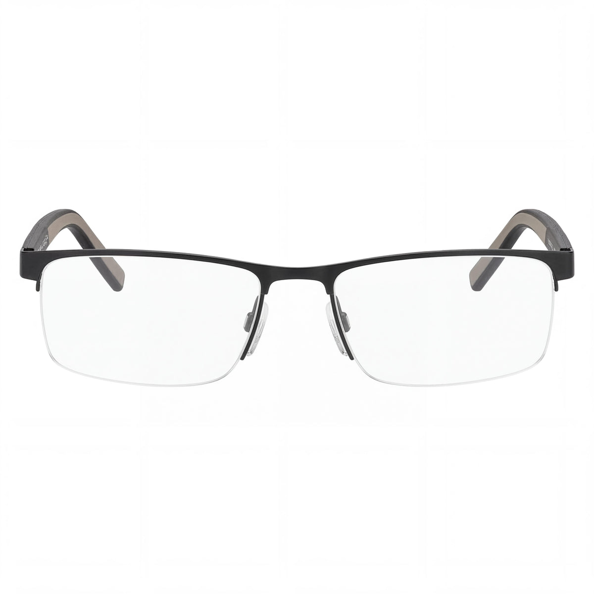 Gafas graduadas rectangulares para hombre Tommy Hilfiger TH 1594 negro mate, 55 mm, Photo 2