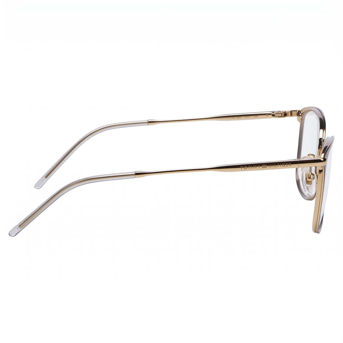Tommy Hilfiger Th 1637 Gold Grey Cat Eye Eyeglasses Unisex, 53mm, Photo 2