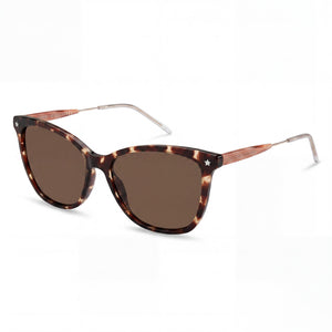 Tommy Hilfiger TH 1647/S Havana Rectangle Sunglasses for Women, Havana lens