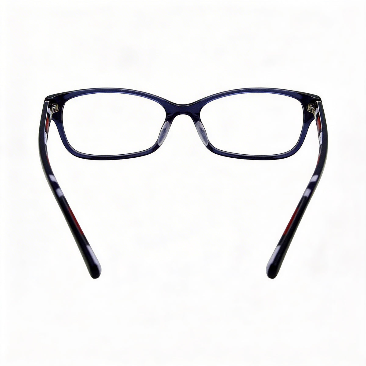 Gafas graduadas rectangulares Tommy Hilfiger TH 1685 azul oscuro para mujer, 51 mm, Photo 3