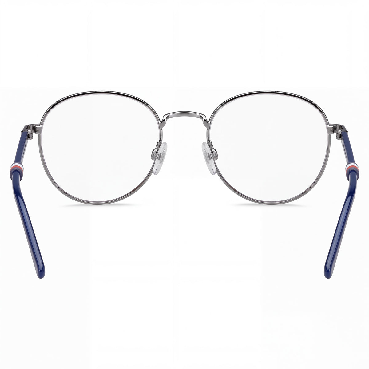 Tommy Hilfiger TH 1687 Ruthenium Round Eyeglasses Unisex, 50mm, Photo 4