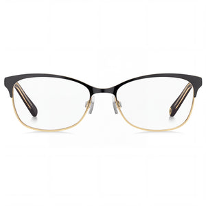 Tommy Hilfiger Th 1777 Rectangle Eyeglasses for Women — front view, Alloy Steel