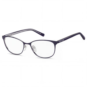 Tommy Hilfiger Th 1778 Blue Oval Eyeglasses for Unisex, Stainless Steel frame