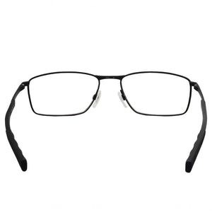 Tommy Hilfiger TH 1783 Rectangle Eyeglasses Unisex — side view, Black Metal temples