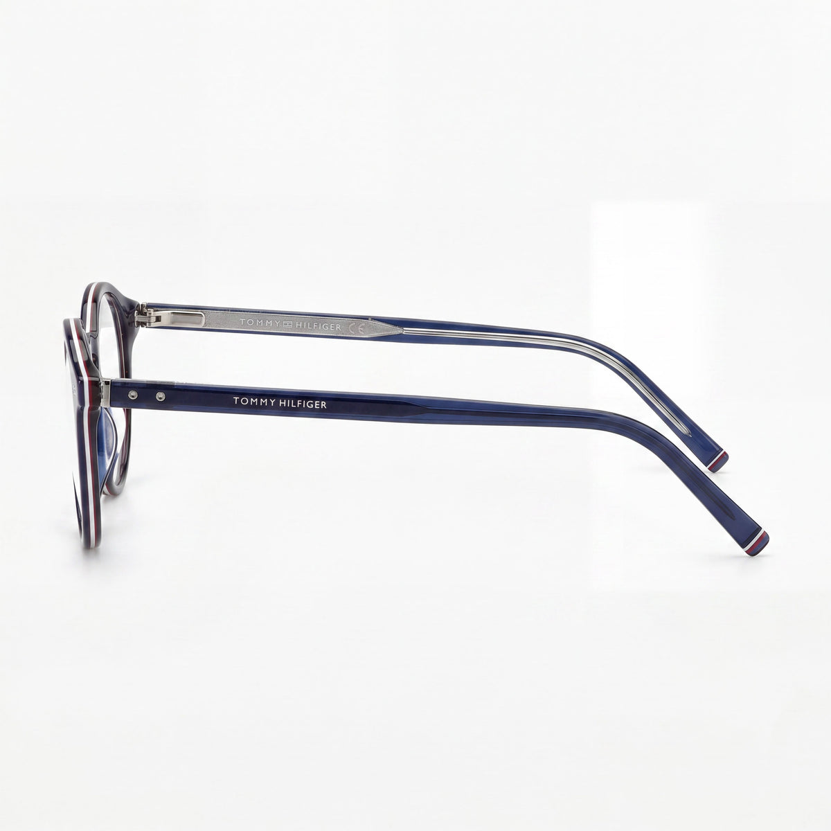 Tommy Hilfiger Th 1813 Gafas Redondas Azules para Hombre, Plástico 49mm, Photo 2