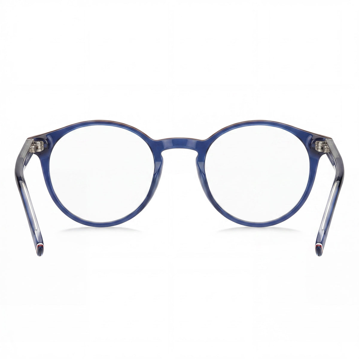 Tommy Hilfiger Th 1813 Gafas Redondas Azules para Hombre, Plástico 49mm, Photo 3