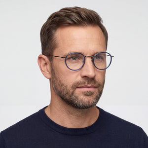 Tommy Hilfiger Th 1815 Blue Eyeglasses Men — lifestyle wear, office and reading