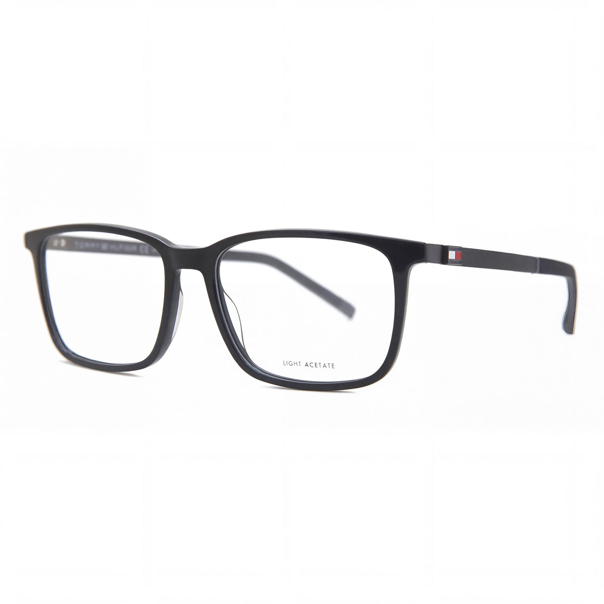 Tommy Hilfiger Th 1916 Black Rectangle Eyeglasses for Men, Photo 1