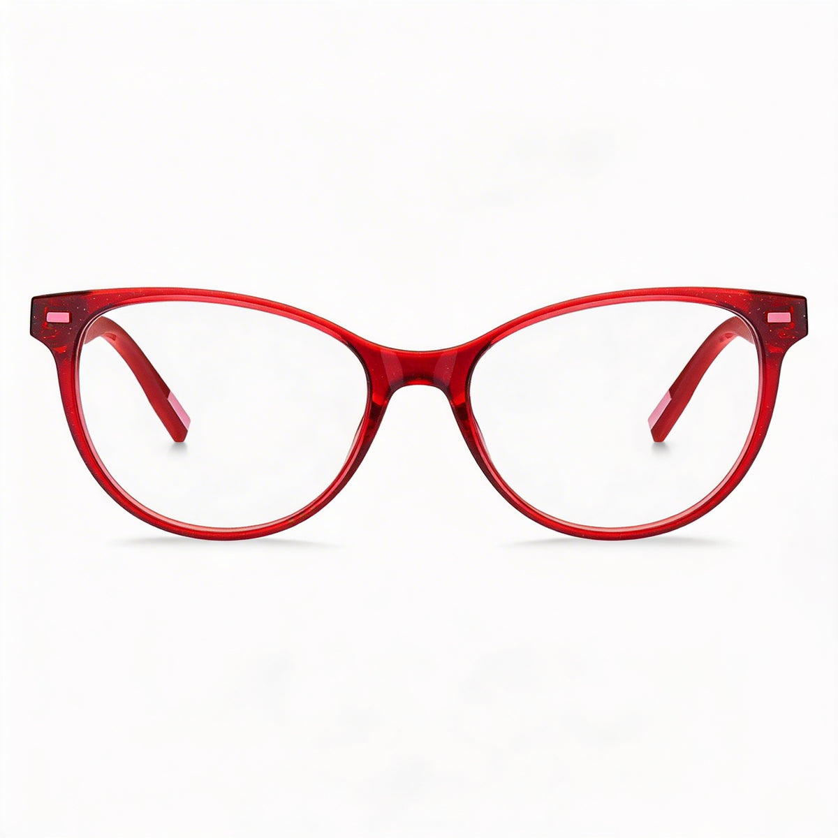 Gafas Tommy Hilfiger Th 1928 Ovaladas Rojas para Mujer, Inyectadas 48mm, Photo 2