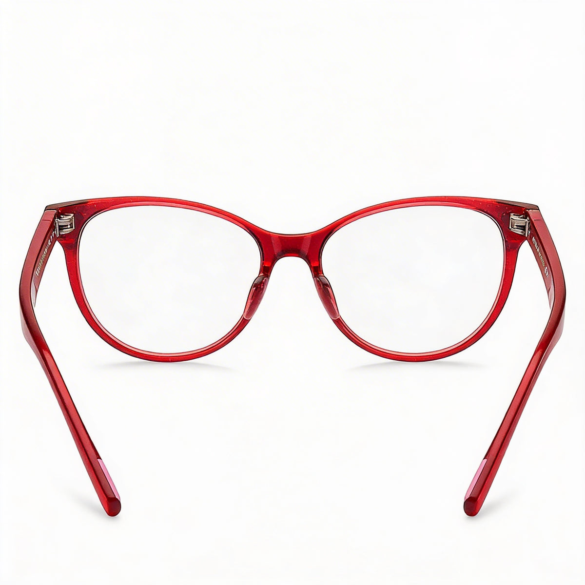 Gafas Tommy Hilfiger Th 1928 Ovaladas Rojas para Mujer, Inyectadas 48mm, Photo 4
