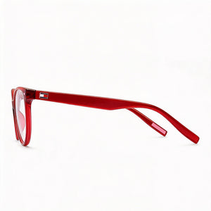 Tommy Hilfiger Th 1928 Rectangle Sunglasses Women — side view, Non-Polarized Clear lens