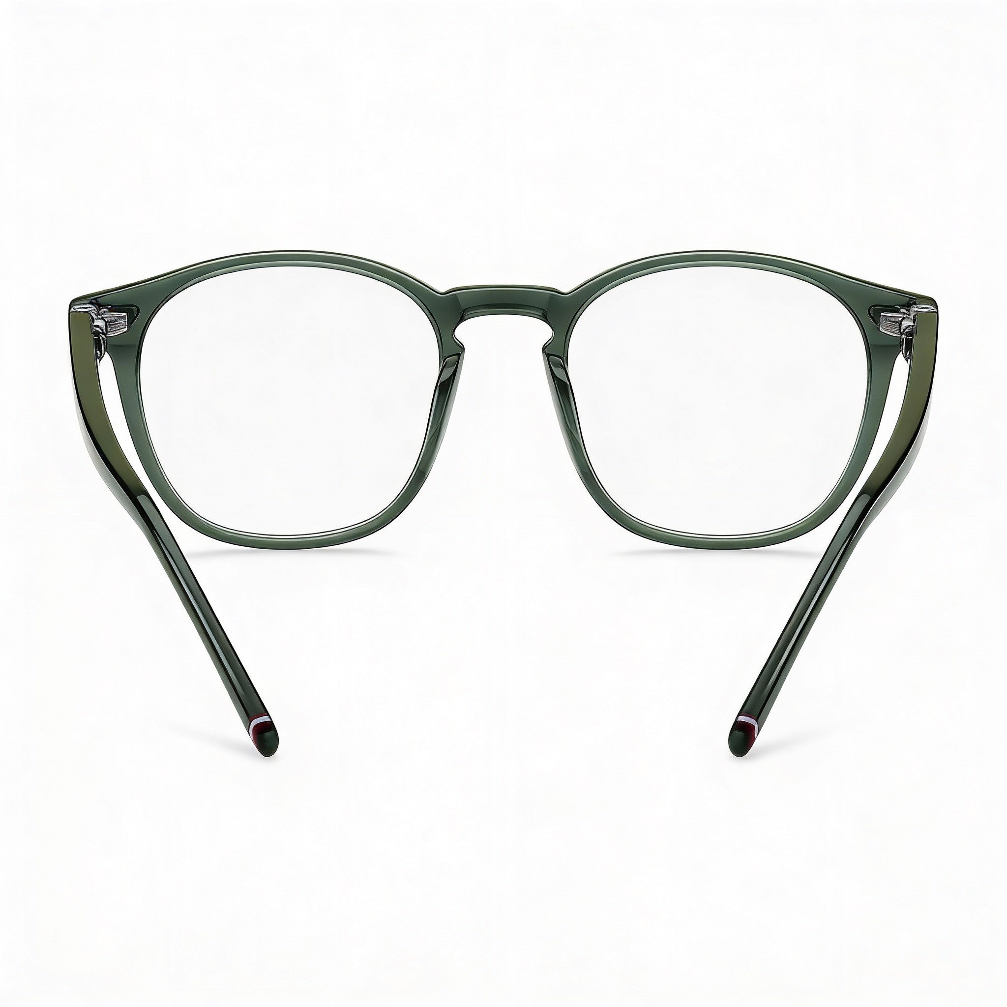 Tommy Hilfiger TH 1941 Green Square Eyeglasses for Women, Acetate 48mm, Photo 2