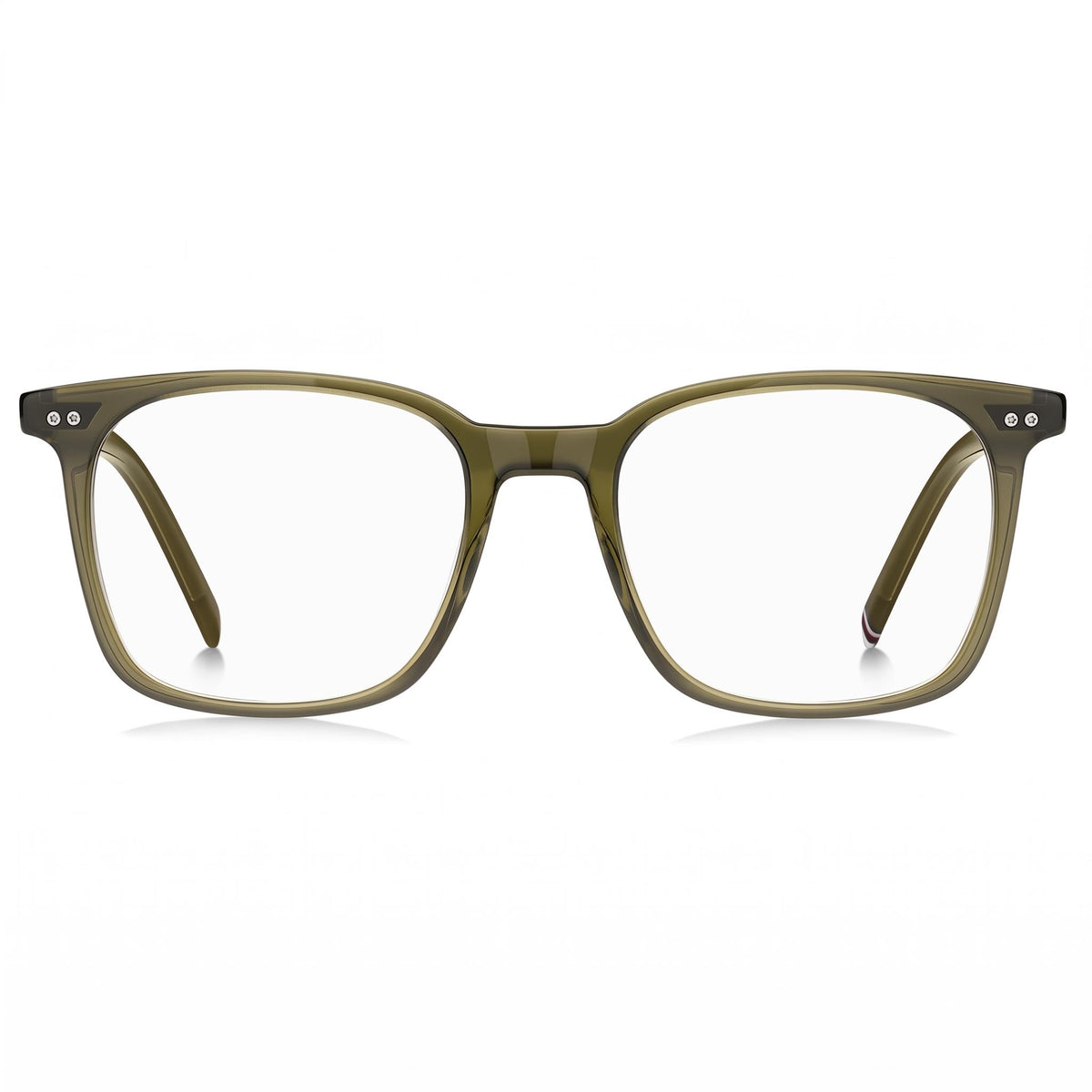Tommy Hilfiger TH 1942 Khaki Square Eyeglasses for Women, 52mm, Photo 2