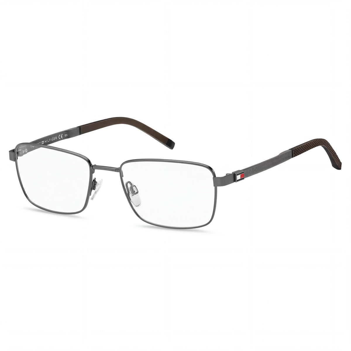 Gafas unisex Tommy Hilfiger TH 1946, color plata rutenio mate, 55 mm, Photo 1