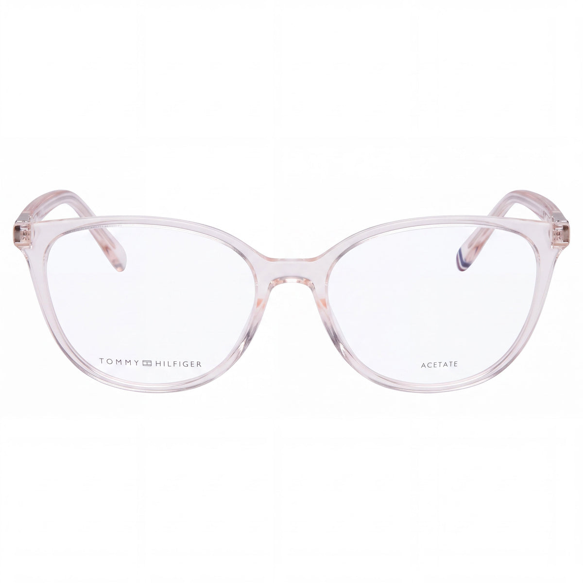 Gafas de sol unisex Tommy Hilfiger 1964 con montura de acetato rosa y lentes de policarbonato rosa, ancho de lente de 53 mm, Photo 2
