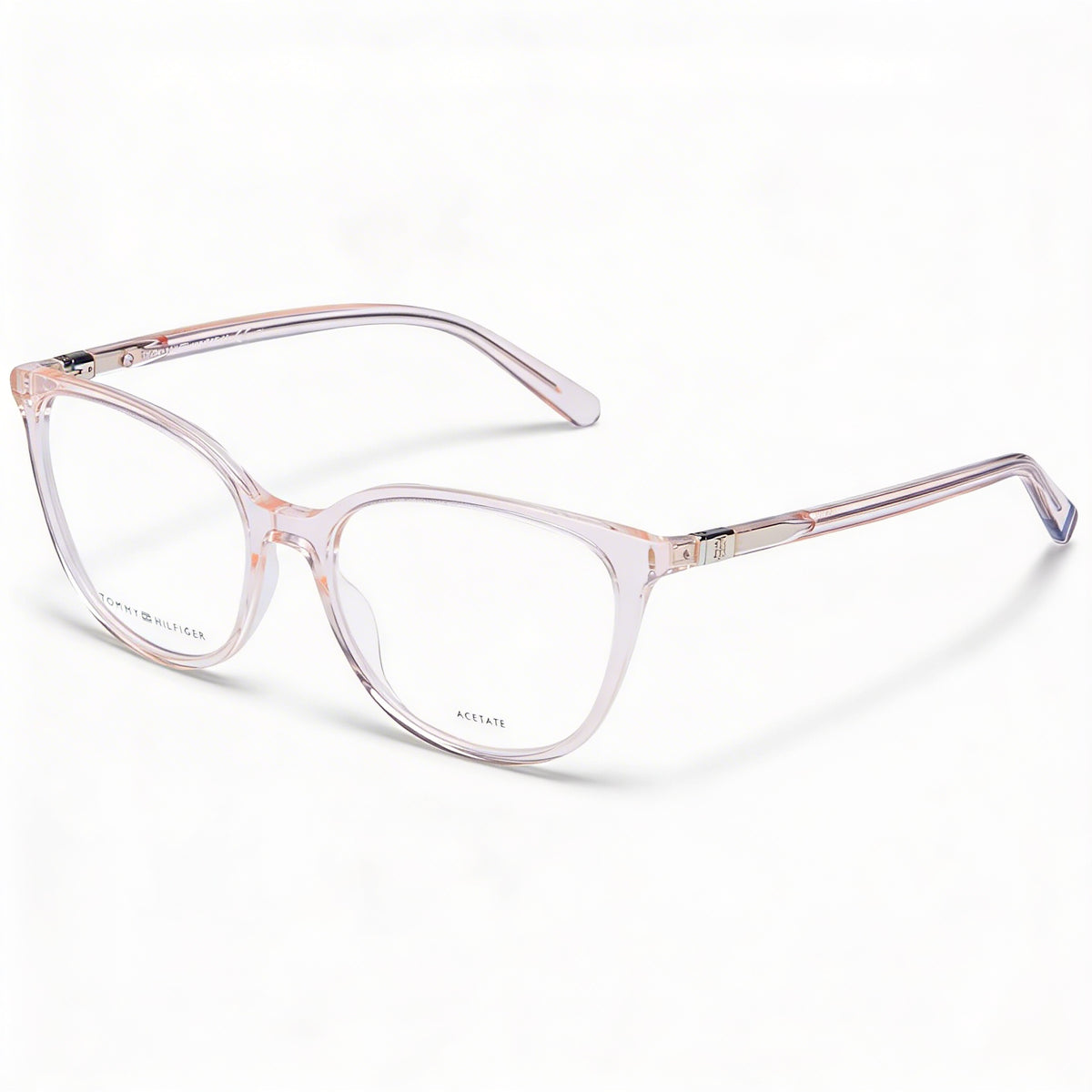 Tommy Hilfiger Th 1964 Pink Cat Eye Eyeglasses Unisex, Acetate 53mm, Photo 1