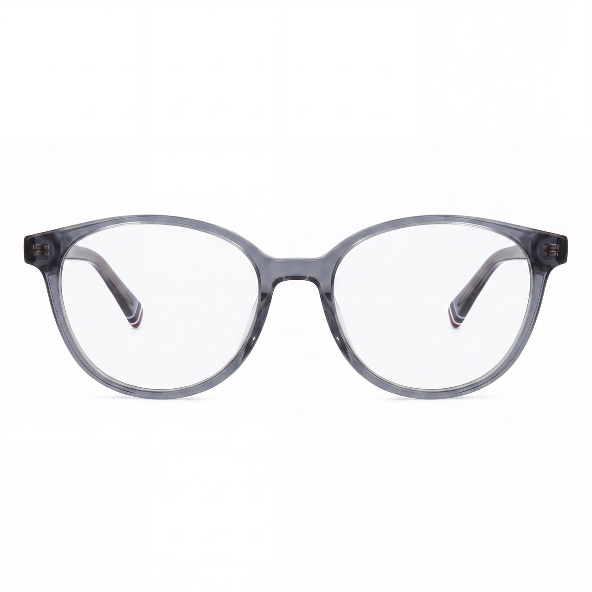 Gafas graduadas redondas Tommy Hilfiger TH 1969 para mujer, color gris, 51 mm, Photo 2