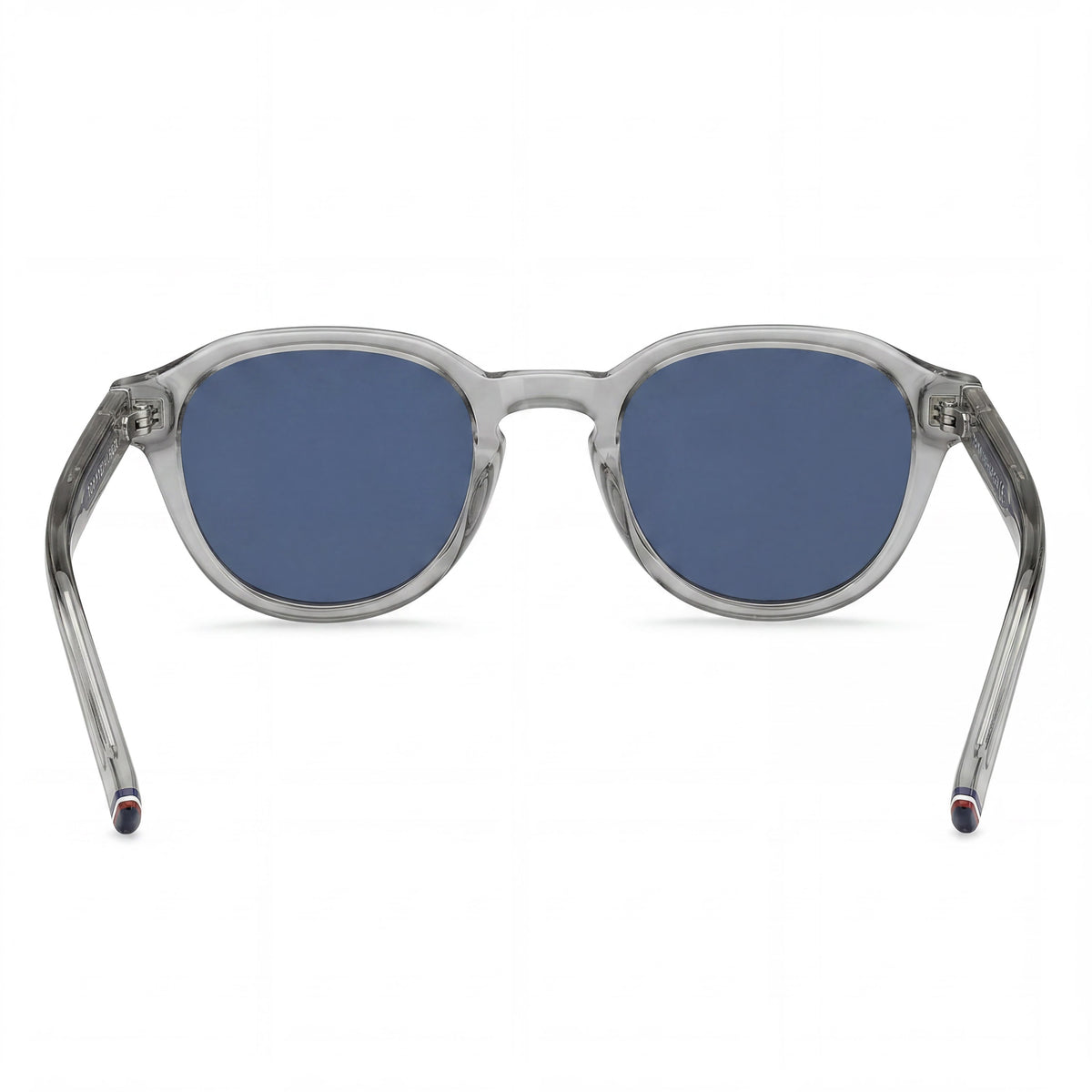 Gafas de sol rectangulares multicolor modernas de acetato Tommy Hilfiger para mujer, lentes grises, protección UV del 100%, lente de 49 mm, Photo 3